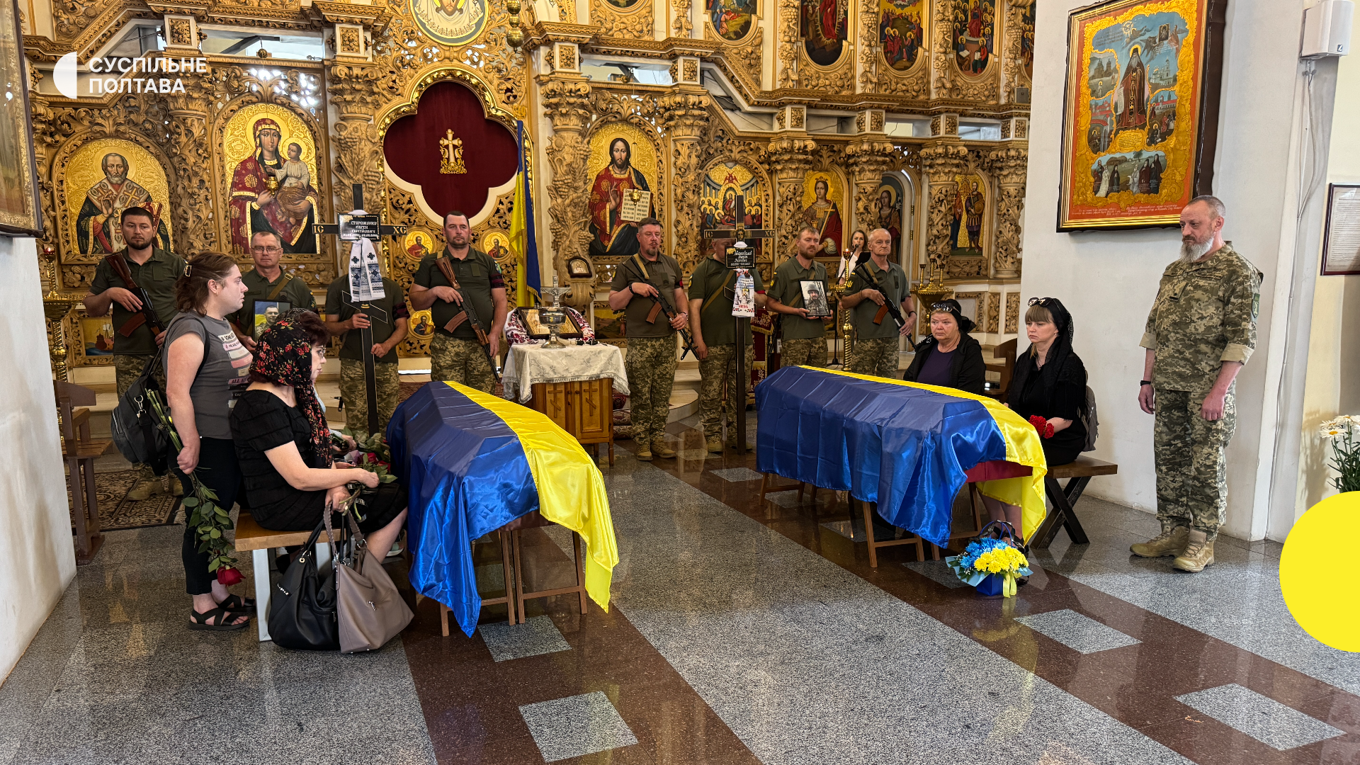 Panachida У Полтаві влаштували панахиду за воїнами Євгенієм Стороженком та ...