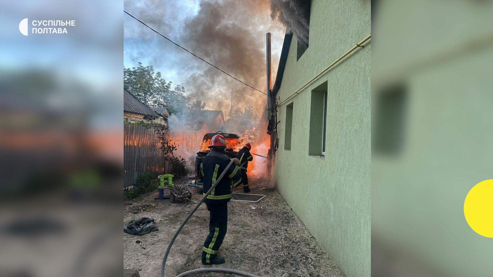 Two men die in separate residential fires across Ukraine