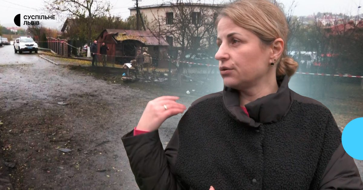 Нічна атака на Львівщину: мешканці Зубри розповіли про страх та руйнування після падіння уламків дрона