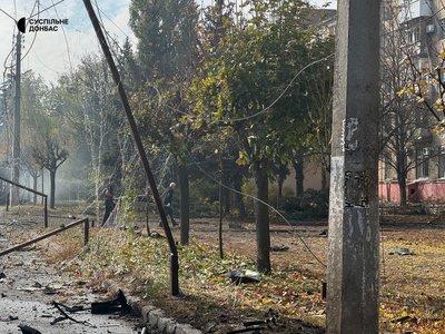 Удар по автобусах в Краматорську: який вигляд має місце атаки (фото) Удар по автобусах в Краматорську: який вигляд має місце атаки (фото)