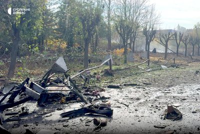 Удар по автобусах в Краматорську: який вигляд має місце атаки (фото) Удар по автобусах в Краматорську: який вигляд має місце атаки (фото)
