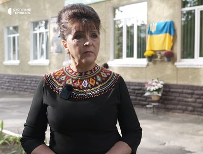 Інна Іванюк, директорка ліцею, Андрій Буда Інна Іванюк, директорка ліцею, Андрій Буда
