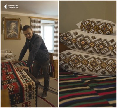 скриня, подушки, покривало, володимир гоцко скриня, подушки, покривало, володимир гоцко