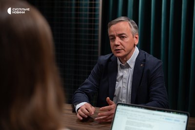 Виконавчий директор «Центру оборонних стратегій» Олександр Хара під час інтервʼю Суспільному. Київ, 24 вересня 2026 року Виконавчий директор «Центру оборонних стратегій» Олександр Хара під час інтервʼю Суспільному. Київ, 24 вересня 2026 року