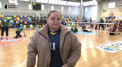 Карина Шевчик, чемпіонат України з волейболу сидячи, 15 жовтня 2026, Тернопіль Карина Шевчик, чемпіонат України з волейболу сидячи, 15 жовтня 2026, Тернопіль