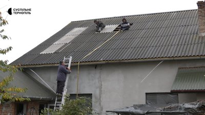 чортків, наслідки обстрілу, перекрити дах, шифер чортків, наслідки обстрілу, перекрити дах, шифер