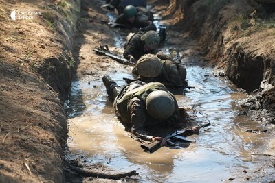 Херсонщина, ЗСУ, морська піхота, смуга перешкод, штормовий берет Херсонщина, ЗСУ, морська піхота, смуга перешкод, штормовий берет