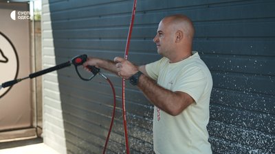 «Я і власник бізнесу, і прибиральник, і будівельник»: ветеран відкрив автомийку у Південному «Я і власник бізнесу, і прибиральник, і будівельник»: ветеран відкрив автомийку у Південному