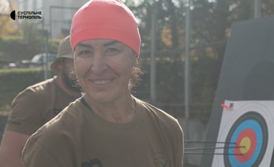Ярина Аліманова, ігри ветеранів, стрільба з лука Ярина Аліманова, ігри ветеранів, стрільба з лука