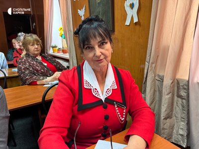 Відвідувачка терцентру Світлана Ніколенко Відвідувачка терцентру Світлана Ніколенко