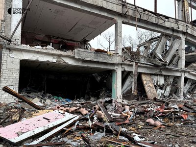 Вулиці в оптоволокні та руїни. Фоторепортаж із Білозерського на Донеччині