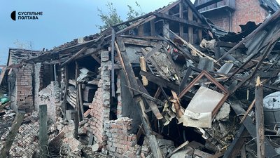 Наслідки нічної атаки на Полтаву: фоторепортаж