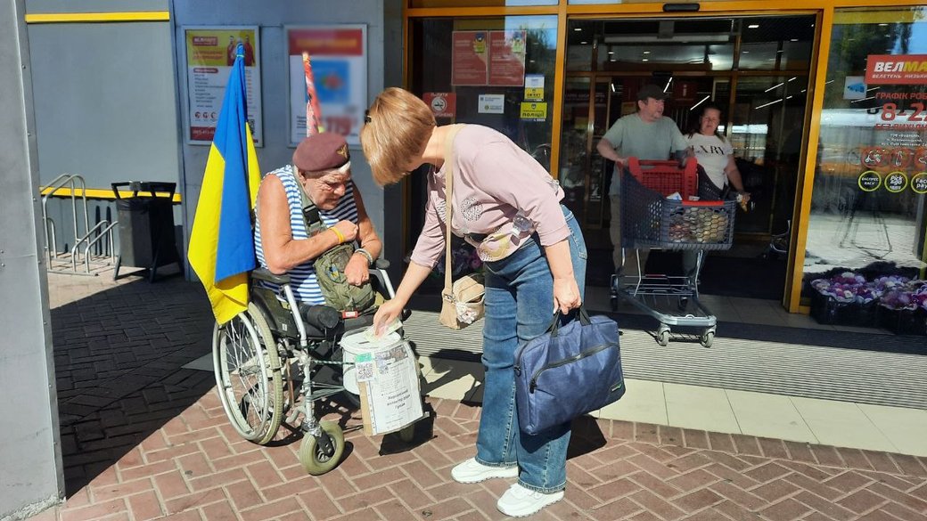 у Кропивницький вчетверте приїхав херсонський волонтер дядя Гриша у Кропивницький вчетверте приїхав херсонський волонтер дядя Гриша