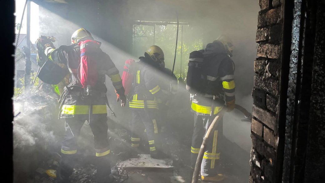 На Львівщині чоловік загинув під час пожежі у власному будинку