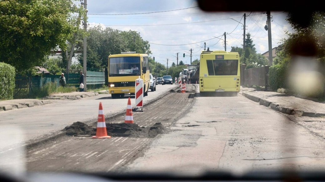 Ремонт вулиці Шевченка у Львові: перекриття руху та зміни маршрутів громадського транспорту на два дні