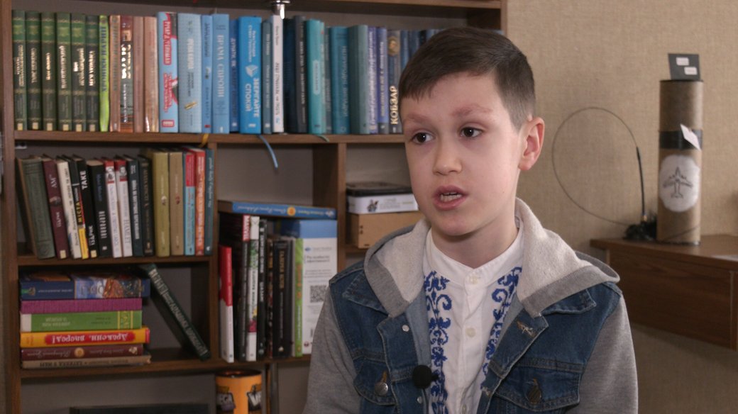 11-річний Захар Черников начитує аудіокниги для дітей