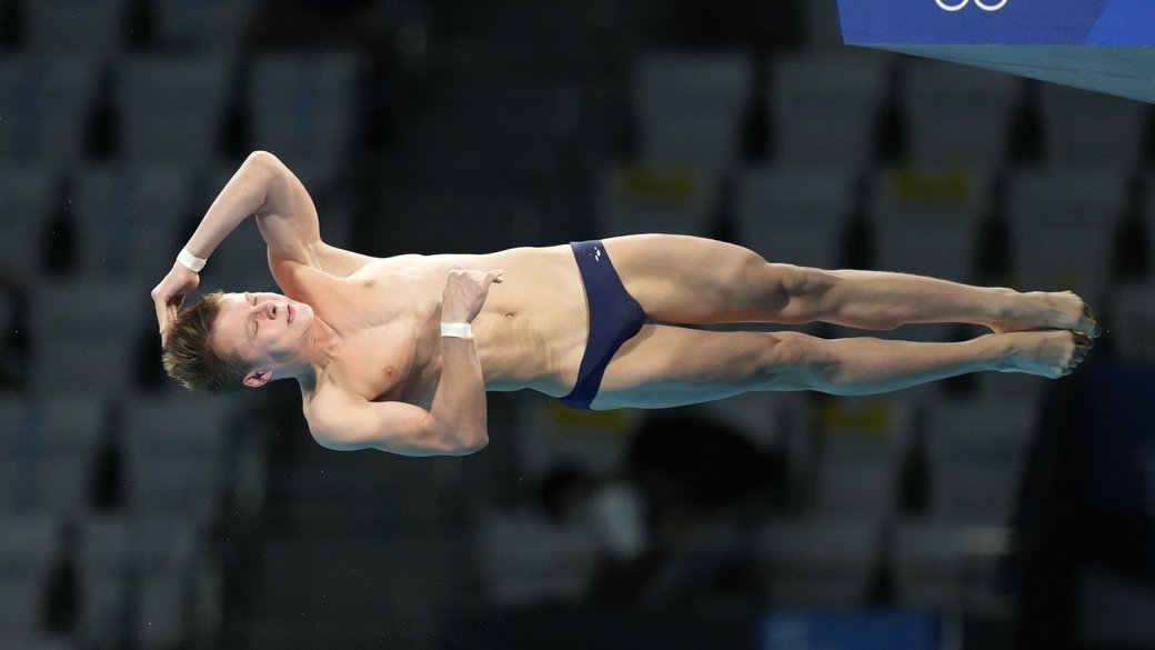 Українець Олексій Середа став чемпіоном Європи-2022 у стрибках у воду з вишки