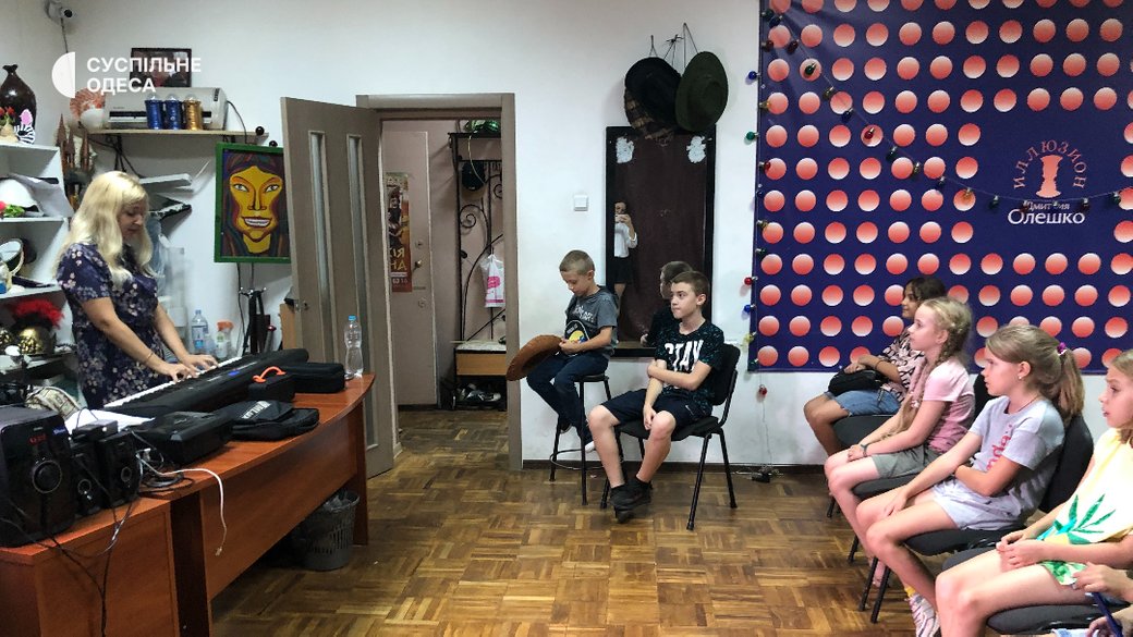 В Одесі проводять акторські інтенсиви для дітей-переселенців