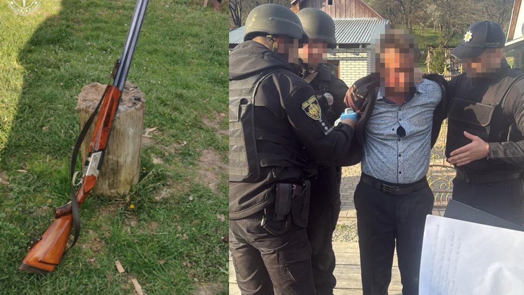 Образа через незапрошення на гулянку: мешканець Львівщини вистрілив у сусіда з рушниці та постане перед судом