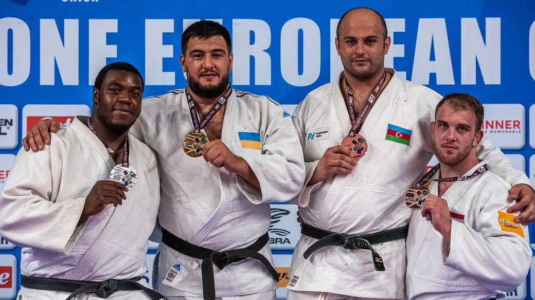 Українські дзюдоїсти завоювали чотири нагороди на відкритому Кубку Європи в Італії: медальний залік