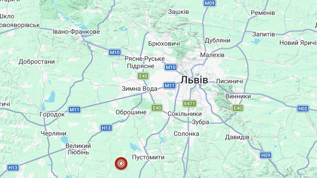 Підземні поштовхи на Львівщині: ранній землетрус магнітудою 2,8 зафіксували біля Малинівки
