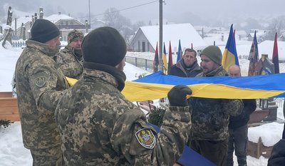 Теребовлянська міська рада, похорон, ЗСУ, Василь Куліковський, 22 січня 2026, Тернопіль