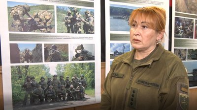 Людмила Гузар, виставка, 105 бригада, зсу Людмила Гузар, виставка, 105 бригада, зсу