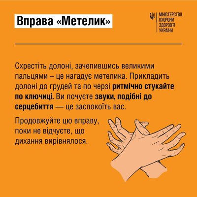 Вправа "Метелик" Вправа "Метелик"