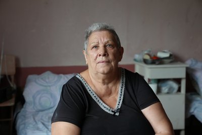 Валентина Хорошайло, переселенка, ВПО, пенсіонерка, жителька Райського Валентина Хорошайло, переселенка, ВПО, пенсіонерка, жителька Райського