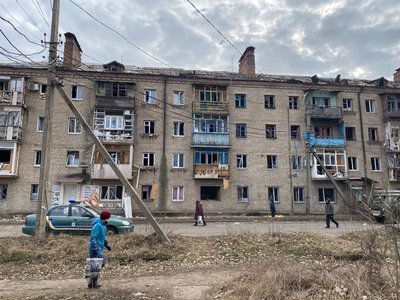 Костянтинівка, 28 січня 2023 року. Фото: Суспільне Донбас/Андрій Резніков Костянтинівка, 28 січня 2023 року. Фото: Суспільне Донбас/Андрій Резніков