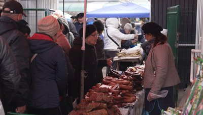 Ціни на продукти до великоднього кошика, тернопільський ринок, 7 квітня 2026 року