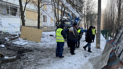 Північна Салтівка після удару російського дрона, 26 лютого 2025 року 9