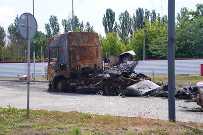 "Намагаються зробити міста непридатними до життя": чому росіяни атакують АЗС на Херсонщині та як їм протидіють "Намагаються зробити міста непридатними до життя": чому росіяни атакують АЗС на Херсонщині та як їм протидіють