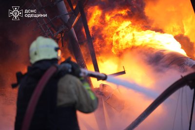 В Одесі нічна атака дронів пошкодила об’єкт інфраструктури