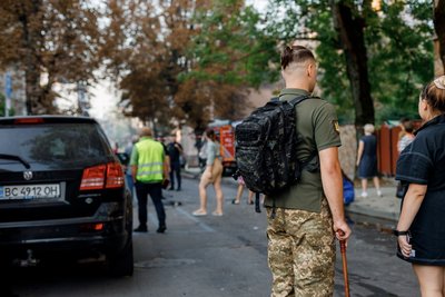 Наслідки обстрілу Львова 4 вересня: фоторепортаж Наслідки обстрілу Львова 4 вересня: фоторепортаж