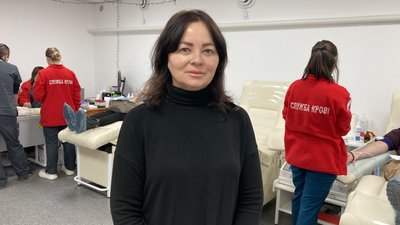 Директорка Харківського обласного центру служби крові Олена Малигон