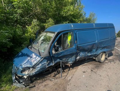 У Житомирі в аварії зіткнулися три автомілі У Житомирі в аварії зіткнулися три автомілі