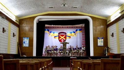Духовий військовий оркестр, сцена Духовий військовий оркестр, сцена