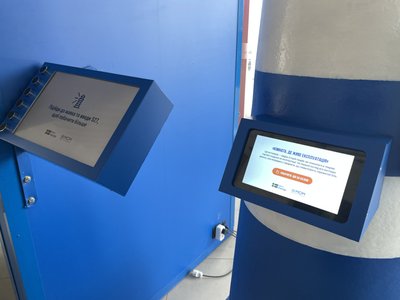 У Полтаву привезли інсталяцію, що вчить розпізнавати небезпеку торгівлі людьми У Полтаву привезли інсталяцію, що вчить розпізнавати небезпеку торгівлі людьми