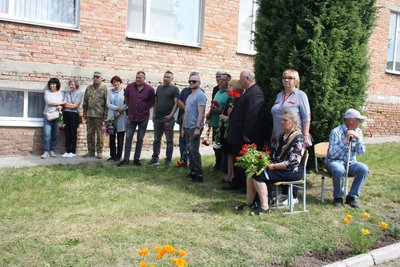 На церемонії відкриття меморіальних дошок у Звенигородці На церемонії відкриття меморіальних дошок у Звенигородці