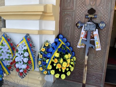 У Херсоні поховали загиблого на війні 40-річного солдата Сергія Пантака У Херсоні поховали загиблого на війні 40-річного солдата Сергія Пантака
