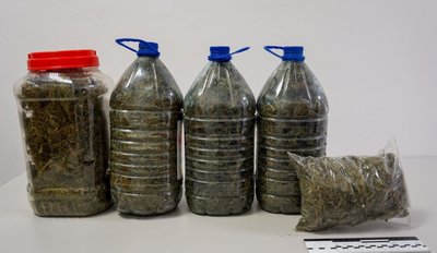 На Закарпатті поліцейські вилучили у чоловіка 5 кг канабісу На Закарпатті поліцейські вилучили у чоловіка 5 кг канабісу