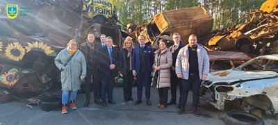 "Швеція продовжить підтримувати Україну": на Київщині побували представники Комітету Риксдагу