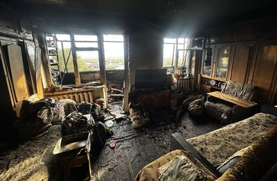 У Запоріжжі під час пожежі в дев’ятиповерхівці врятували жінку – ДСНС У Запоріжжі під час пожежі в дев’ятиповерхівці врятували жінку – ДСНС