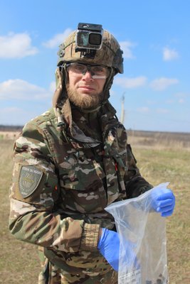 Керівник пошукового загону "Плацдарм" Олексій Юков Донецька область Керівник пошукового загону "Плацдарм" Олексій Юков Донецька область