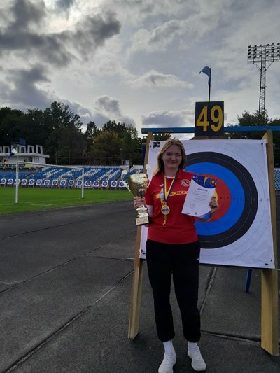 Спортсменка з Житомира стала чемпіонкою на фіналі Кубку України зі стрільби з лука Спортсменка з Житомира стала чемпіонкою на фіналі Кубку України зі стрільби з лука
