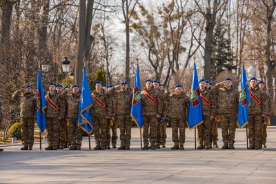 15-й батальйон Нацгвардії, що дислокується в Рівному, відзначив нагородою президент України