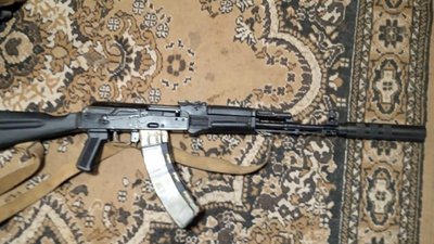 Знайдена у чоловіка рушниця Знайдена у чоловіка рушниця