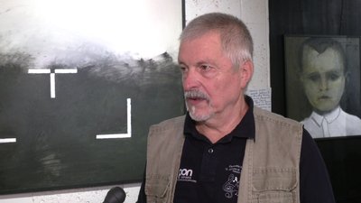 У Рівному одеський художник представив виставку, присвячену російсько-українській війні У Рівному одеський художник представив виставку, присвячену російсько-українській війні