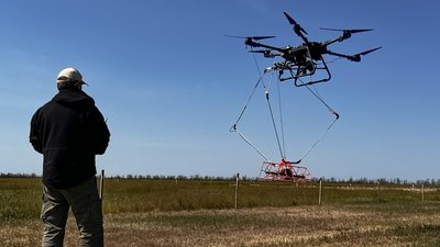 На Миколаївщині виявляють боєприпаси з повітря завдяки дронам На Миколаївщині виявляють боєприпаси з повітря завдяки дронам